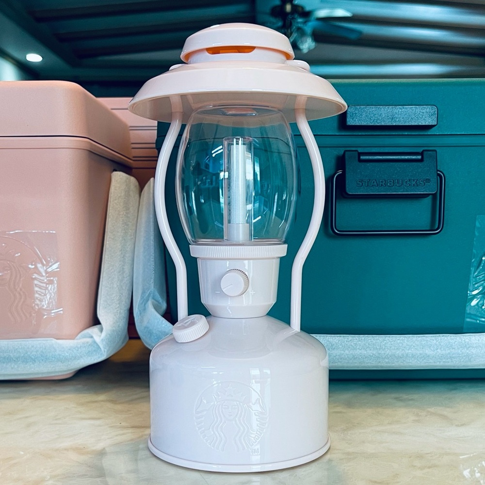 Lantern bluetooth speaker from Starbucks